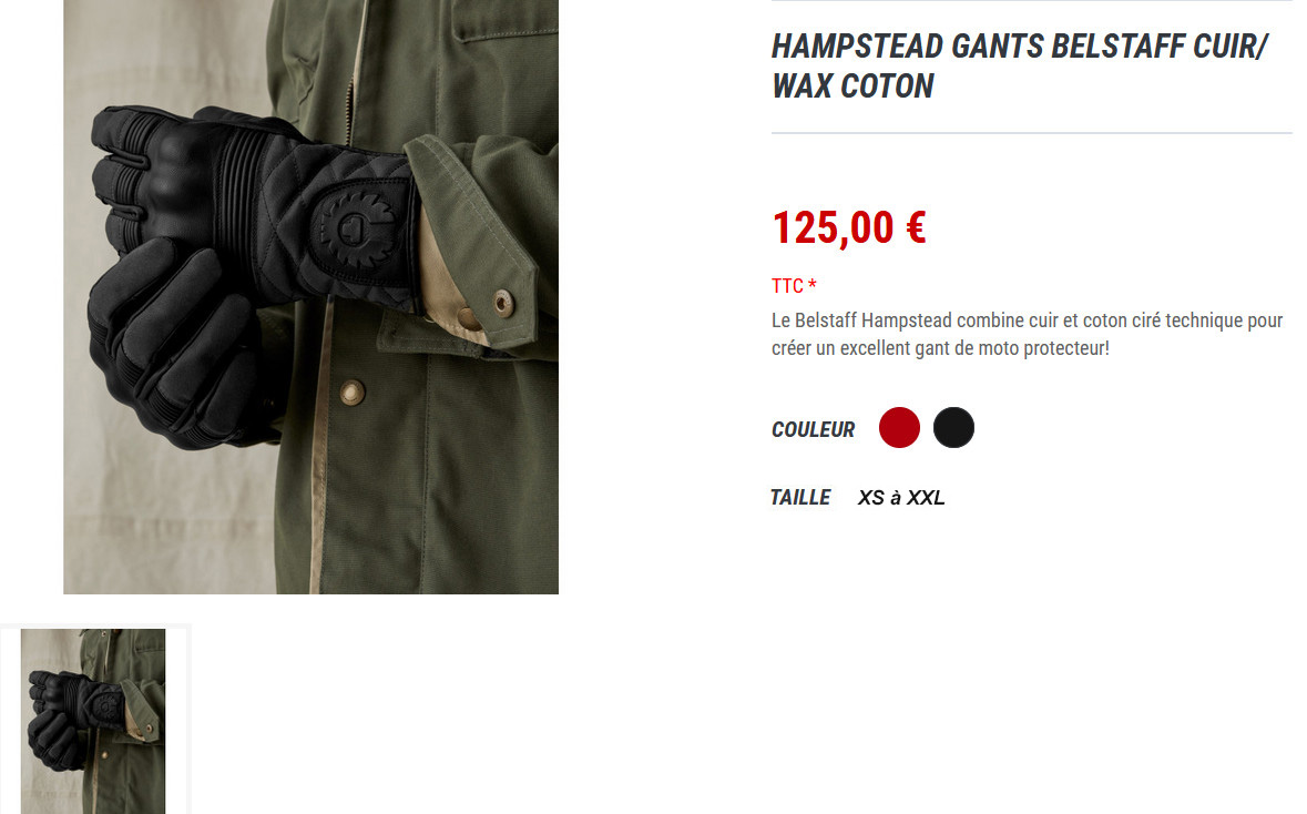 GANTS HAMPSTEAD CUIR